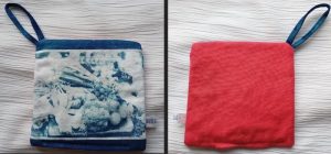 manique impression cyanotype coton